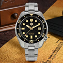 SAN MARTIN SN0087-G MM300 Automatic Gilt Black Dial 44mm 30ATM Men's Diver Watch