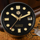 SAN MARTIN SN0087-G MM300 Automatic Gilt Black Dial 44mm 30ATM Men's Diver Watch