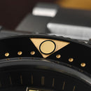 SAN MARTIN SN0087-G MM300 Automatic Gilt Black Dial 44mm 30ATM Men's Diver Watch