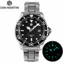 清貨特價 SAN MARTIN SN0009-G TUNA Automatic Stainless Steel 44mm 20 ATM Men's Diver Watch