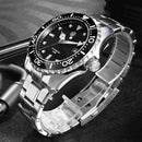 清貨特價 SAN MARTIN SN0009-G TUNA Automatic Stainless Steel 44mm 20 ATM Men's Diver Watch