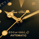 SAN MARTIN SN0106-G NH35 Automatic Stainless Steel 37mm 20 ATM Men's Sport Watch