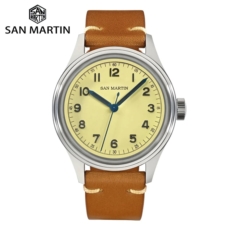 SAN MARTIN SN0108-G Military Style NH35 機械錶