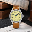 SAN MARTIN SN0108-G Military Style NH35 Automatic 38.5mm 10ATM Men's Pilot Watch