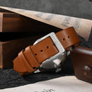 SAN MARTIN SN0108-G Military Style NH35 Automatic 38.5mm 10ATM Men's Pilot Watch