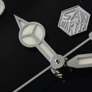 SAN MARTIN SN0111-G-A Automatic Enamel Black Dial 40mm 30ATM Men's Diver Watch