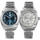 SAN MARTIN SN026-G 70's Style Automatic Stainless Steel 39.5mm 10ATM Sport Watch