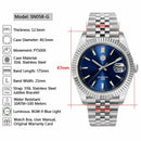 SAN MARTIN SN058-G Classic 40.5mm PT5000 Automatic 100M Men's  Watch