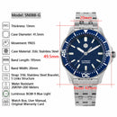 SAN MARTIN SN088-G BB58 Automatic Stainless Steel 41.5mm 20ATM Men's Diver Watch