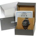 SEIKO Presage Sharp Edged SPB221J1 Automatic GMT Black Dial Men Watch
