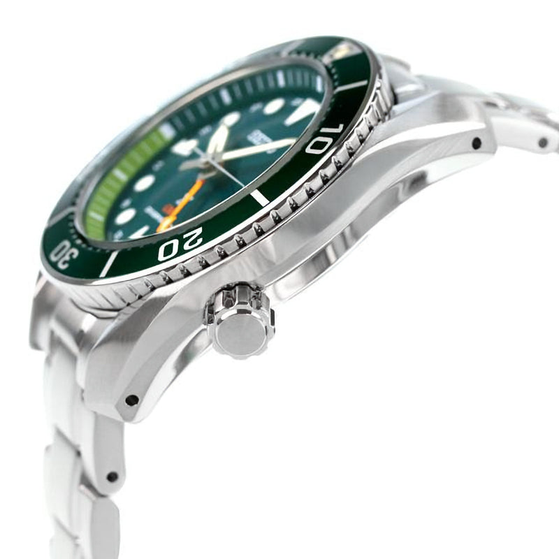 SEIKO Prospex SFK003J1 Sea SUMO Solar GMT Green Dial Men's Diver Watch WARRANTY