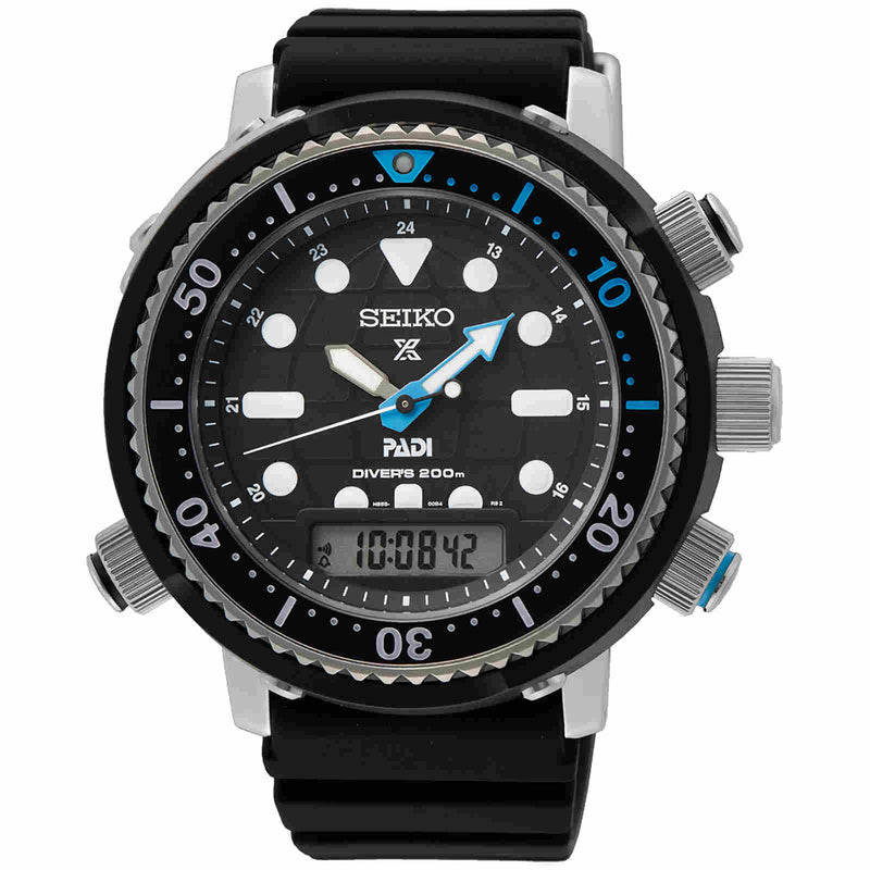 SEIKO Prospex SNJ035P1 Solar  PADI 雙顯 特別版