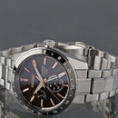 Seiko Presage Keshizumi Sharp Edged SPB275J1 Automatic GMT Brown Dial Men Watch