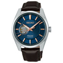 Seiko Presage Sharp Edged SPB311J1 Open Heart Aisumi Blue Dial Automatic Watch