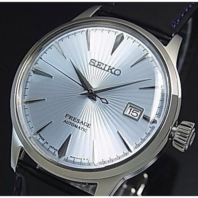 Seiko Presage SRPB43J1 Cocktail Time Automatic Ice Blue Dial JAPAN MADE Watch