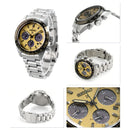 Seiko Prospex Speedtimer SSC817 Solar Beige Dial Date Display Chronograph Watch