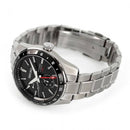 SEIKO Presage Sharp Edged SPB221J1 Automatic GMT Black Dial Men Watch